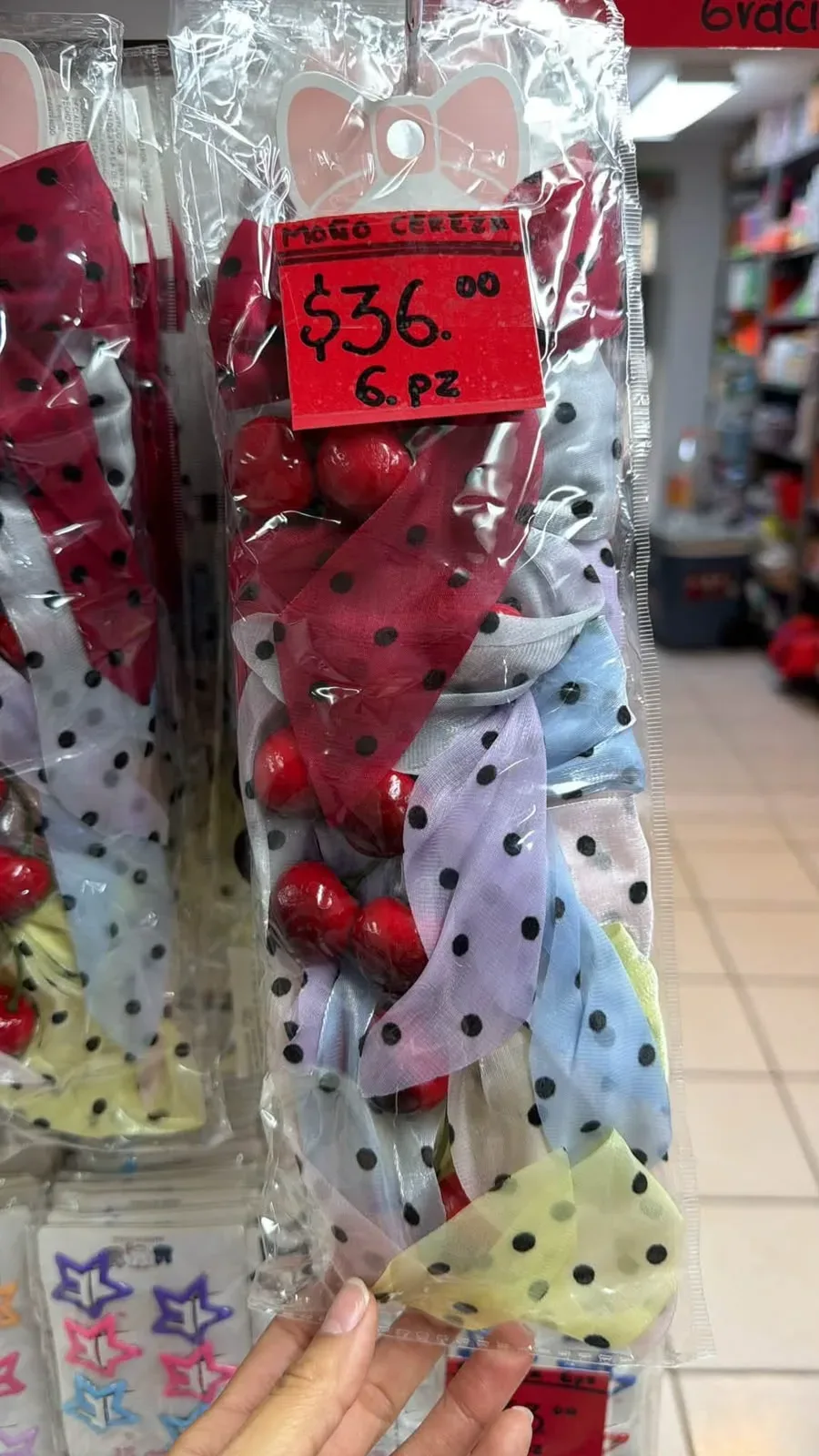 MOÑO 6PZ CEREZA